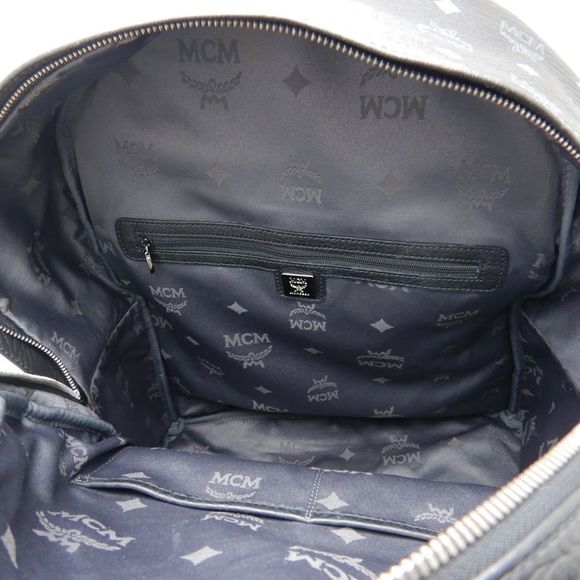 Mcm Backpack Stark Studded Visetos Pvc/ #111182M41B - Picture 6 of 9